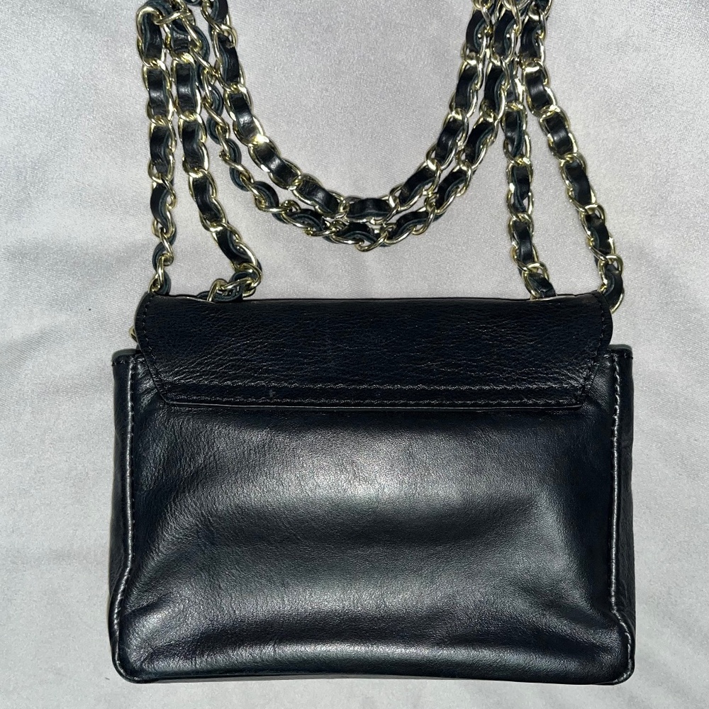Italian Leather crossbody bag - Picture 5 of 8